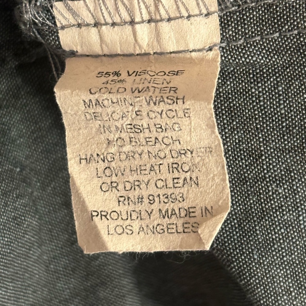 Spiritticuse  Linen Mid Length Jacket XL - Picture 6 of 12